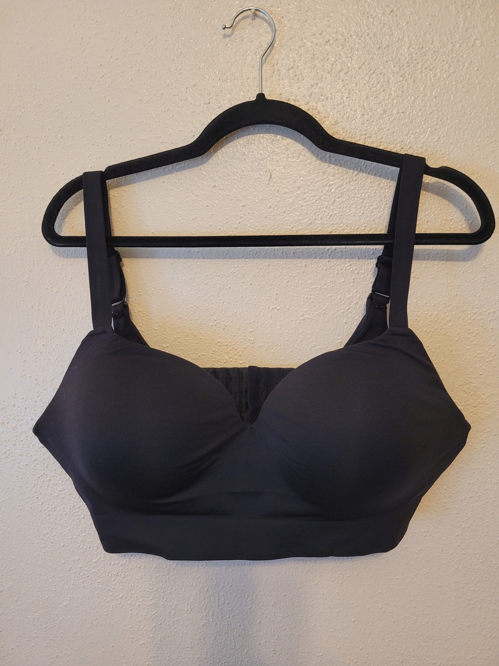 Truekind Supportive Comfort Wireless Shaping Bra Black 2XL 10210